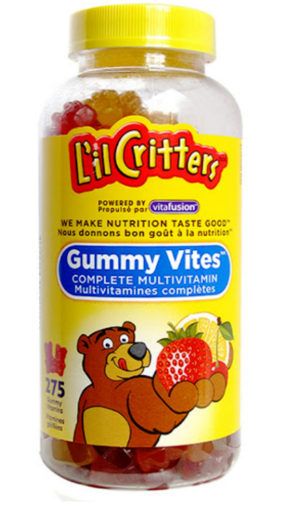 Picture of 【国内现货包邮】L'Il Critters Complete MultivitaminGummies -275ea 