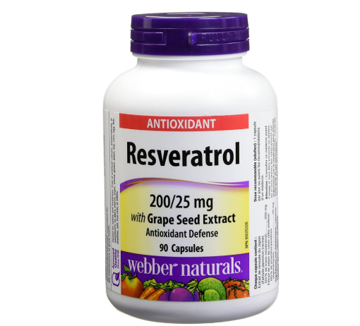 Picture of 【国内现货包邮】Webber Naturals Resveratrol With Grape Seed Extract -90ea 