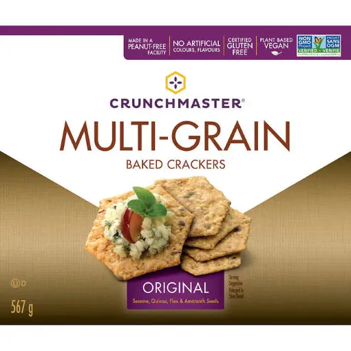Picture of Crunchmaster Multi-Grain Baked Crackers, 567g