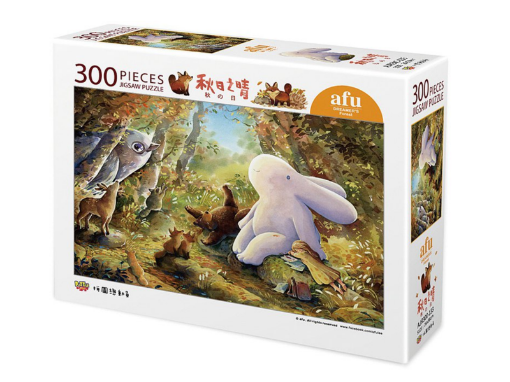 圖片 Afu-White Rabbit Series-Autumn Sunny 300pc