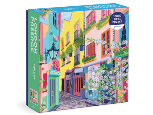 圖片 Galison London Passage 1000 Piece Puzzle in Square Box