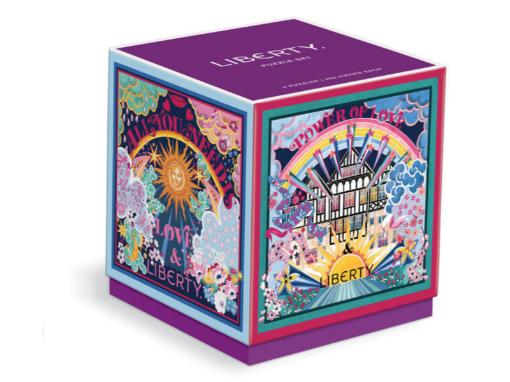 图片  Galison Liberty Power of Love Set of 4 Puzzles