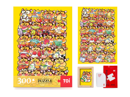 Picture of TOI Hamster Chitose Snack Pack 300PC
