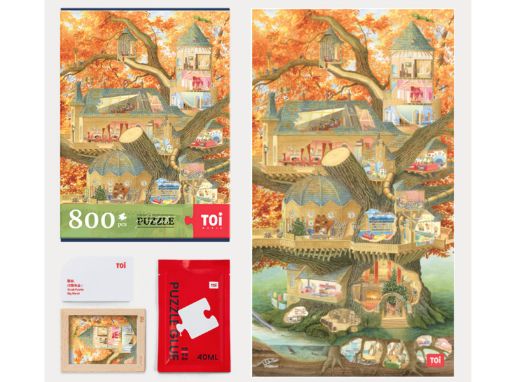 Picture of TOI Winter tree house 1000PC