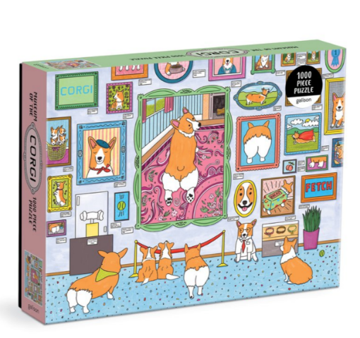 圖片 Galison Museum of the Corgi 1000 Piece Puzzle