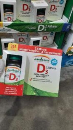 Picture of Jamieson Vitamin D3 2500IU  450 Tablets