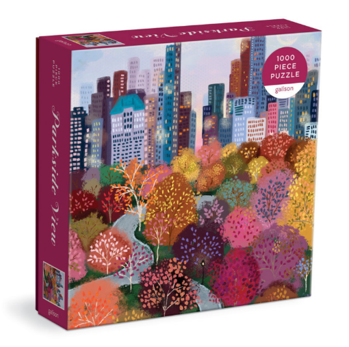 圖片 Galison Parkside View 1000 Pc Puzzle In a Square Box