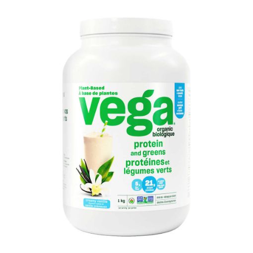 圖片 Vega 有機植物綠色蛋白粉奶油香草味 1kg