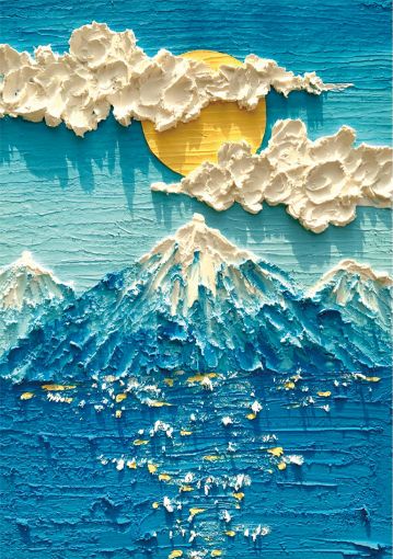 Picture of Jinkaluo Blue Mount Fuji 300pc