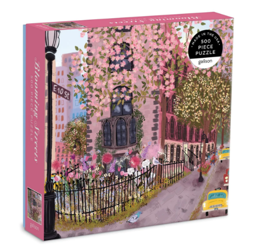 Picture of Galison Blooming Streets 500 Piece Puzzle