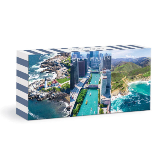 图片  Galison Gray Malin The USA Aerials 3-In-1 Puzzle Set