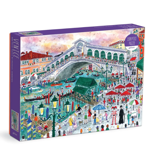 图片  Galison Gray Michael Storrings Venice 1500 Piece Puzzle