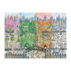 Picture of Galison Michael Storrings Dog Park in Four Seasons 1000 Piece Puzzle