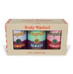 Picture of Galison Andy Warhol Soup Cans Set of 3 Shaped Puzzles in Tins