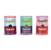 图片  Galison Andy Warhol Soup Cans Set of 3 Shaped Puzzles in Tins