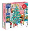 Picture of Galison Christmas Carolers Square Boxed 1000 Piece Puzzle