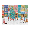 圖片 Galison Christmas Carolers Square Boxed 1000 Piece Puzzle