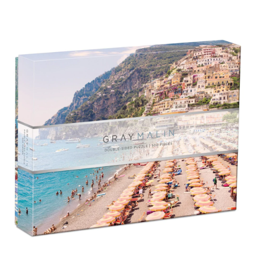 圖片 Galison Gray Malin Italy 2-Sided 500 Piece Puzzle