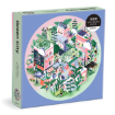 Picture of Galison Green City 1000 Piece Round Puzzle