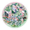 圖片 Galison Green City 1000 Piece Round Puzzle