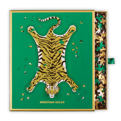 圖片 Galison Jonathan Adler Safari 750 Piece Shaped Foil Puzzle