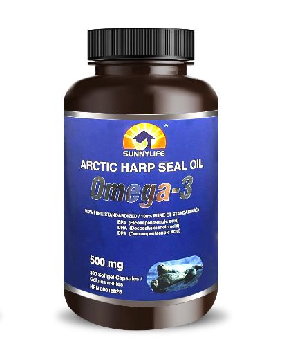 图片  Sunnylife Omega-3 Arctic Harp Seal Oil 500 Mg