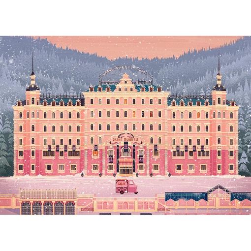 Picture of Red Solo Budapest Hotel The Grand Budapest Hotel 1000pc