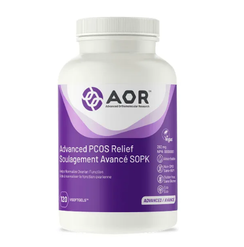 圖片 AOR, Advanced PCOS Relief, 120 Capsules