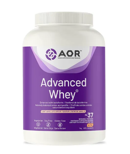 圖片 AOR, Advanced Whey, Vanilla, 1kg