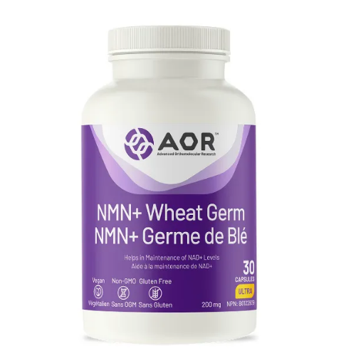 圖片 AOR, NMN + Wheat Germ, 30 Capsules