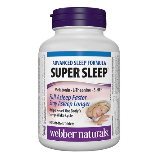 Picture of 【国内现货秒发】Webber Naturals Super Sleep Melatonin ,90ea 