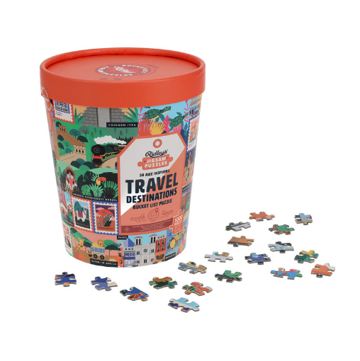 Picture of Ridley's 50 Awe-Inspiring Travel Destinations Bucket List 1000-Piece Puzzle
