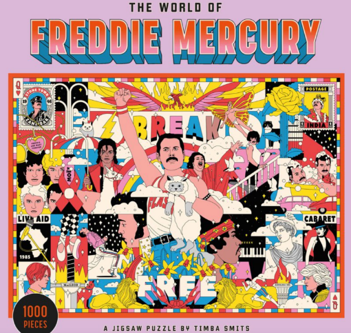 圖片 The World of Freddie Mercury 1000 Piece Puzzle