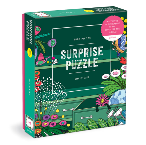 圖片 Galison Shelf Life 1000 Piece Surprise Puzzle 