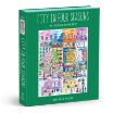 圖片 Galison Michael Storrings City in Four Seasons 1000 Piece Book Puzzle