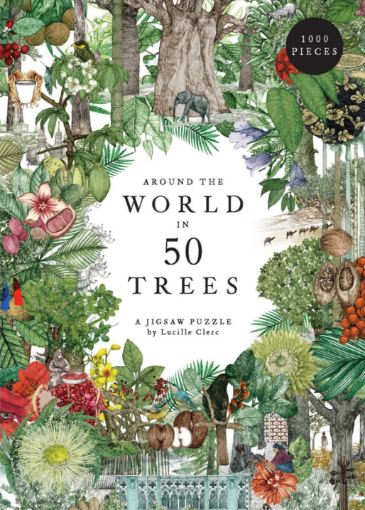 Picture of Around the World in 50 Trees 1000 Piece Puzzle