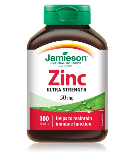 圖片 Jamieson Laboratories Zinc 50 Mg, 100 Count