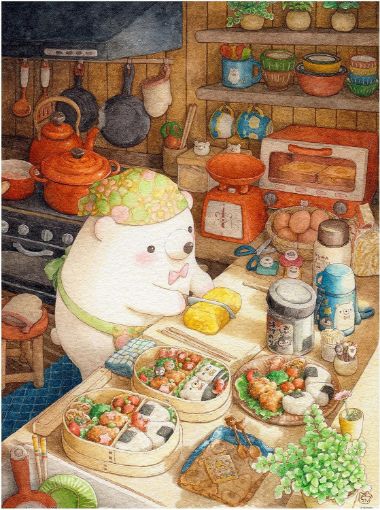 Picture of Pintoo [H2569]- ちっぷ - Love Lunch 1200pc