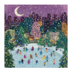 Picture of Galison Merry Moonlight Skaters 500 Piece Foil Puzzle