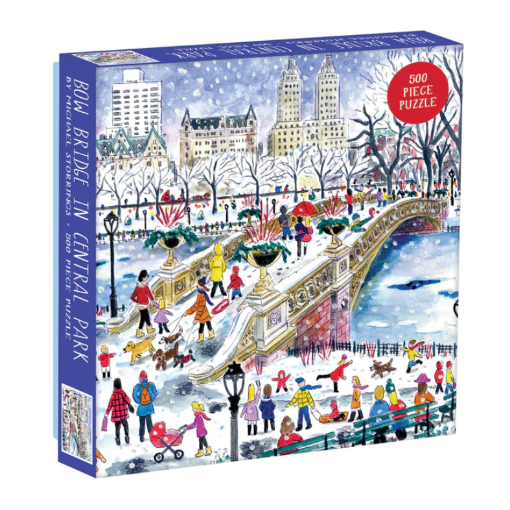 Picture of Galison Michael Storrings Bow Bridge in Central Park 500pc Puzzle