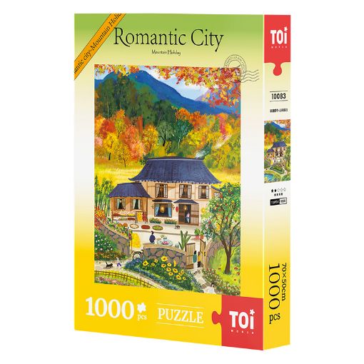 Picture of TOI Romantic City Series - "Mountain Holiday" 1000pc