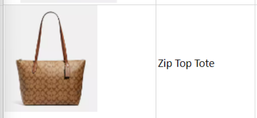 Picture of Zip Top Tote