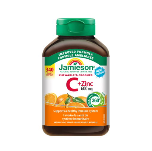 Picture of 【Costco本周特价】Jamieson  Chewable Vitamin C + Zinc 500 mg 400 chewable tablets