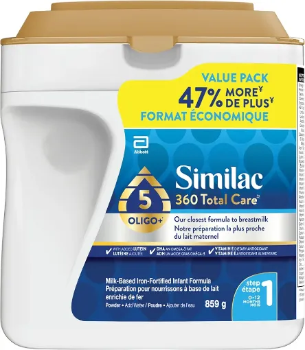 Picture of Similac Advance Step 1 Baby Formula Powder + DHA (0~12Months)- 964g
